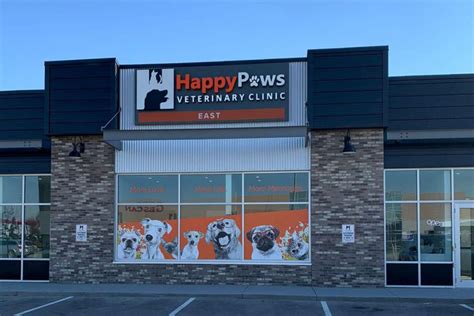 happy paws vet clinic airdrie.